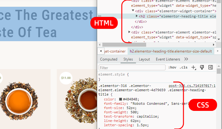 CSS HTML CSS