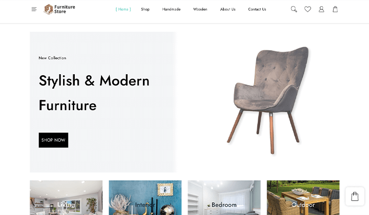 Los 5 mejores temas y plantillas de WordPress para colchones 2 furniture gutenberg 30444