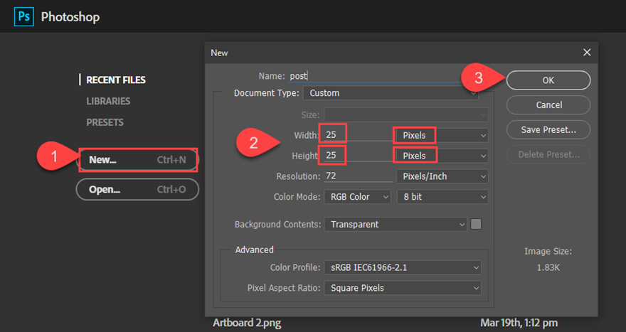 poteau de signalisation divi 3D