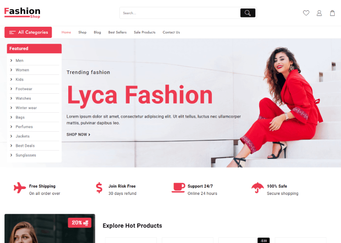 11 melhores temas e modelos de moda WooCommerce para WordPress 1 New Project 43