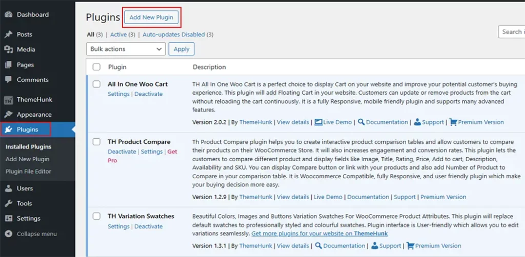 Cara Mengaktifkan atau Menonaktifkan Pembaruan Otomatis WordPress 3 wp plugin 32