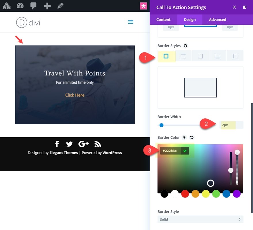effets de survol abstraits