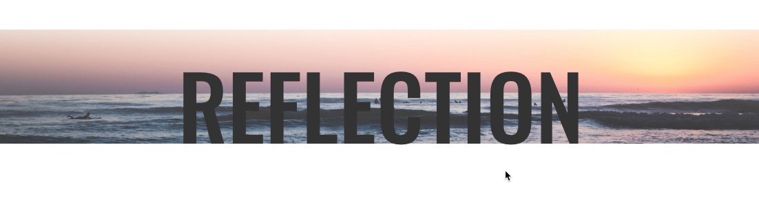 文本和圖像的divi反射