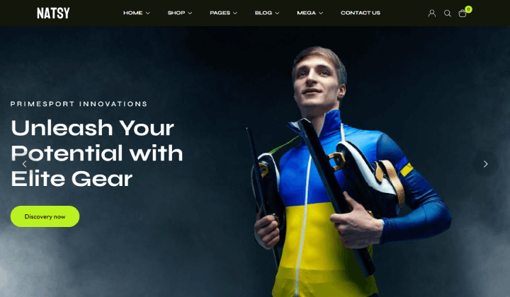 13 meilleurs thèmes WordPress pour magasins de baskets et de chaussures pour WordPress 12 New Project 68