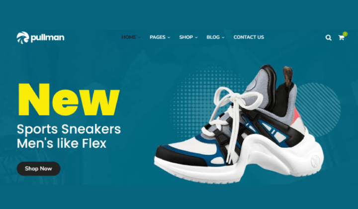 13 meilleurs thèmes WordPress pour magasins de baskets et de chaussures pour WordPress 9 New Project 63