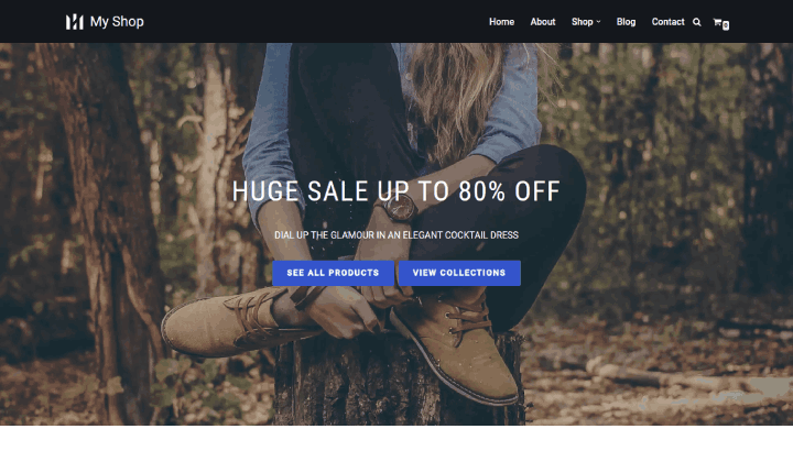 13 meilleurs thèmes WordPress pour magasins de baskets et de chaussures pour WordPress 13 New Project 69