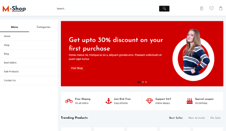 13 meilleurs thèmes WordPress pour magasins de baskets et de chaussures pour WordPress 5 New Project 59