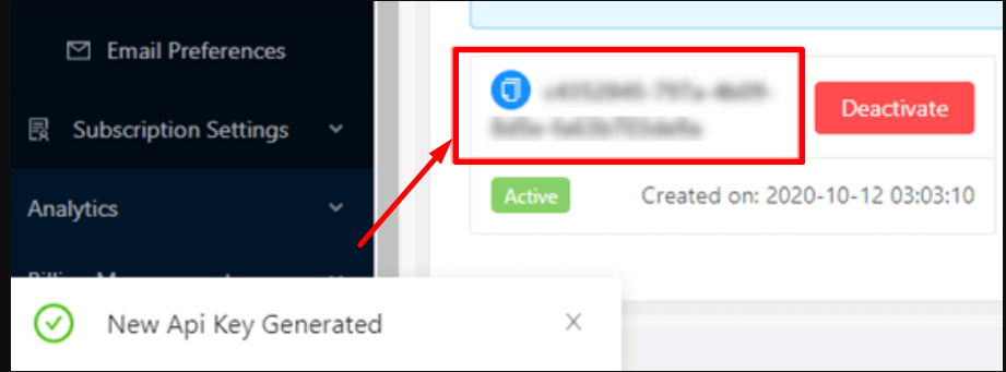Web Sitenize WordPress Anlık Bildirimleri Nasıl Eklenir 28 PushEngage API key