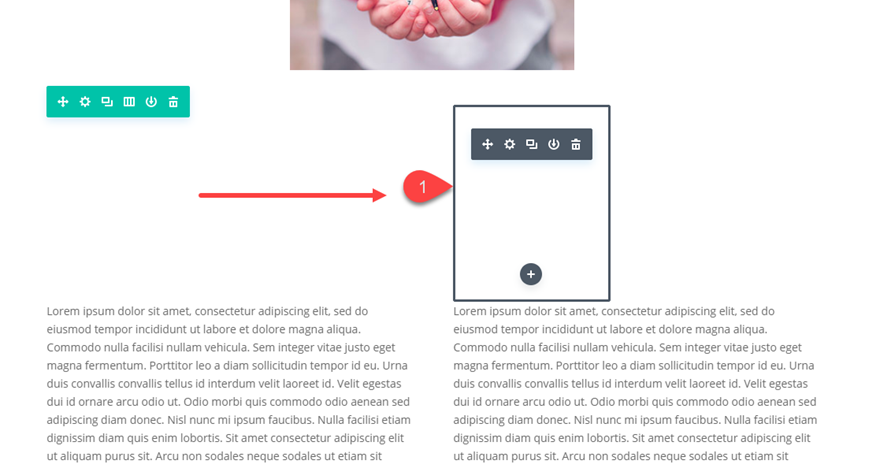 Divi 在图像周围环绕文字