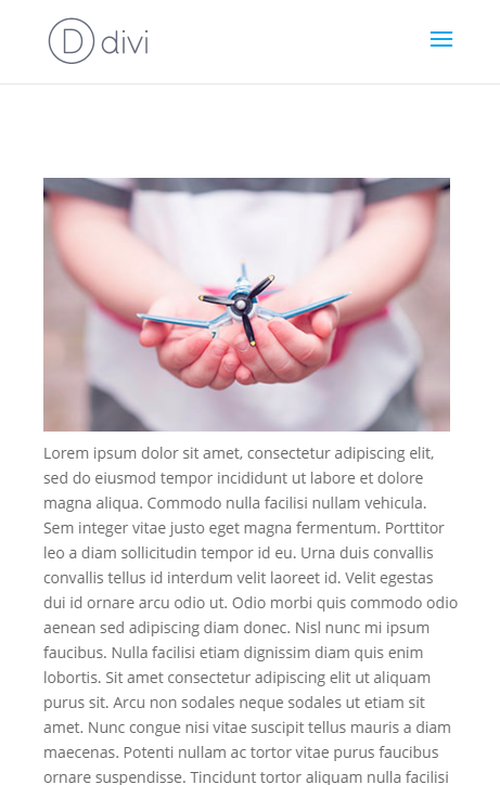 Divi 在图像周围环绕文字