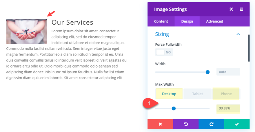 Divi 在图像周围环绕文字