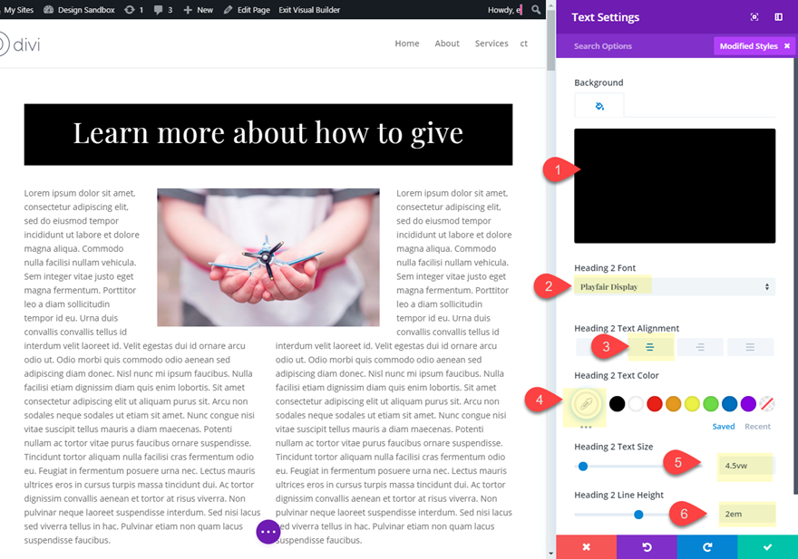 Divi 在图像周围环绕文字