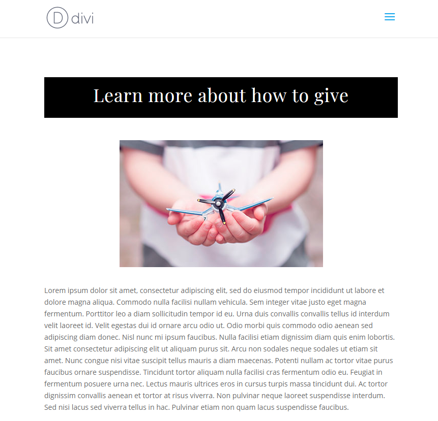 Divi 在图像周围环绕文字