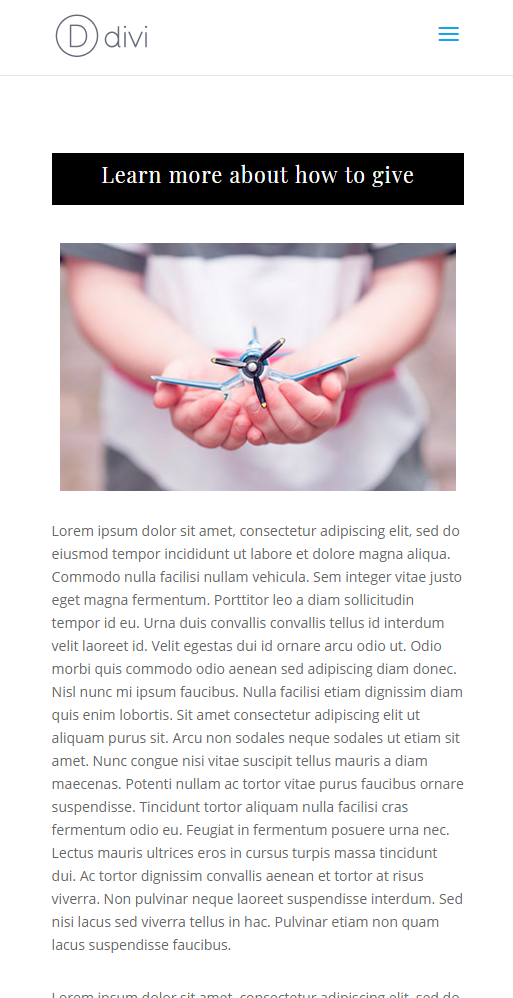 Divi 在图像周围环绕文字