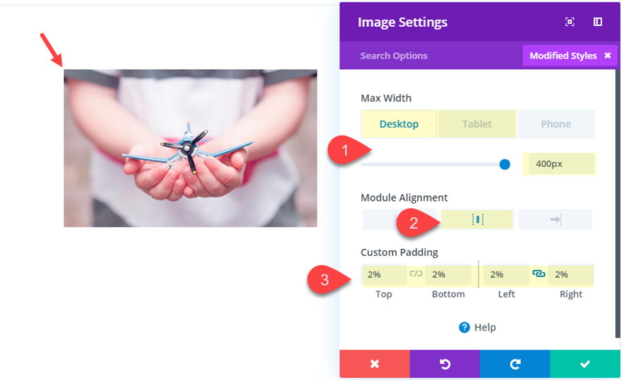 Divi 在图像周围环绕文字