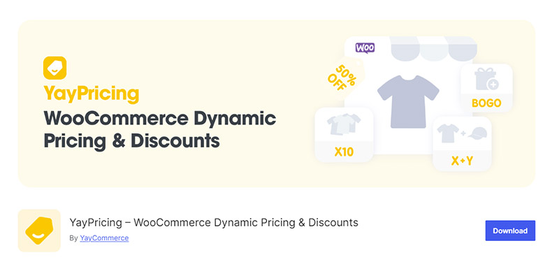 如何為不同使用者設定不同的 WooCommerce 價格 2 YayPricing – WooCommerce Dynamic Pricing & Discounts