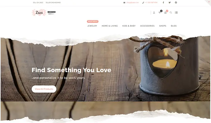 独自のオンラインストアを作成するための Etsy Web サイトのような 6 つのベスト WordPress テーマ 5 zass 541