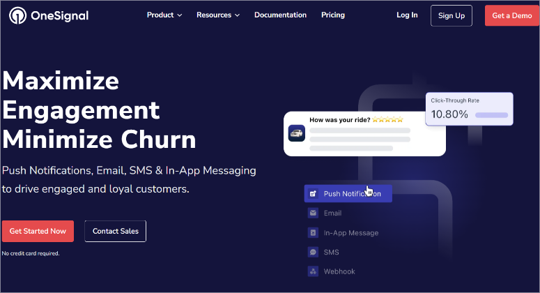 onesignal-homepage - IsItWP - 免费 WordPress 主题检测器 onesignal homepage