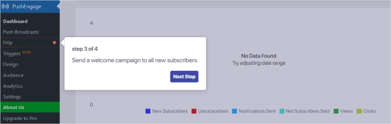 Pushengage-walkthrough - IsItWP - 免费 WordPress 主题检测器 pushengage walkthrough