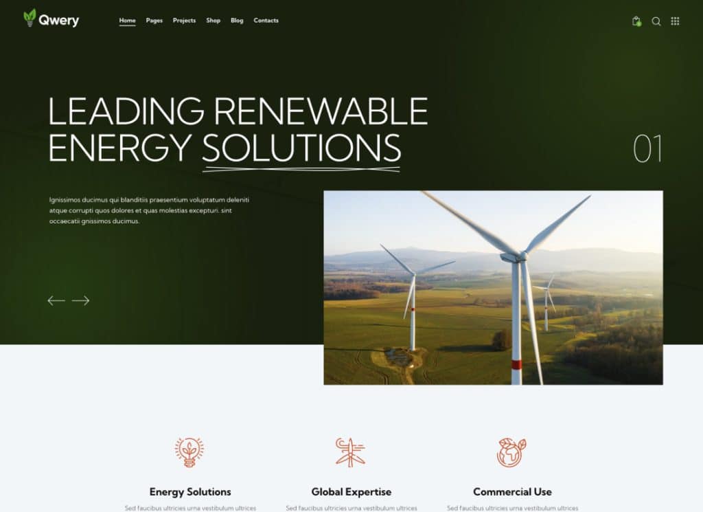 Qwery - 多目的ビジネス WordPress & WooCommerce テーマ + ChatGPT