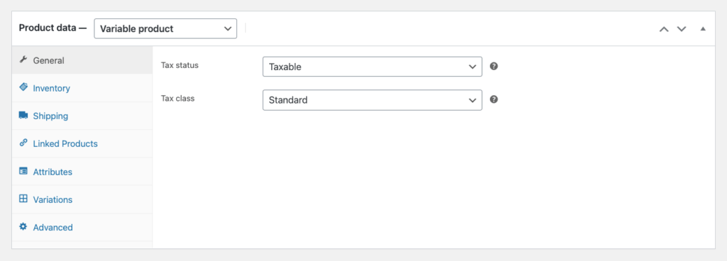 สำหรับผลิตภัณฑ์ตัวแปร WooCommerce