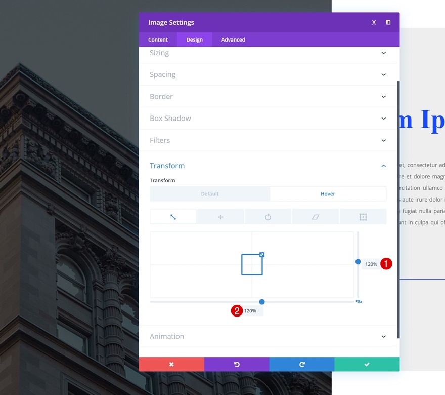 호버 효과 변환
