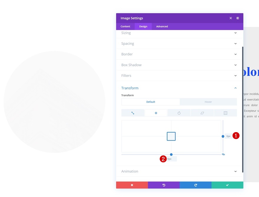 호버 효과 변환