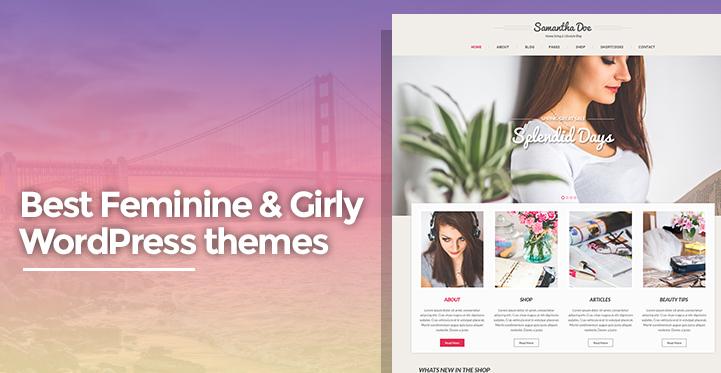 Melhores temas femininos de WordPress