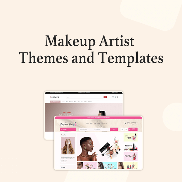 9+ 최고의 메이크업 아티스트 테마 및 템플릿 1 Makeup Artist Themes and Templates