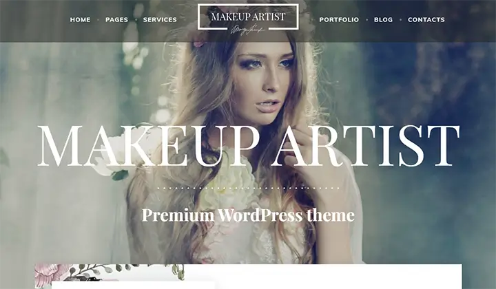 9+ 최고의 메이크업 아티스트 테마 및 템플릿 9 makeup artist pro 21