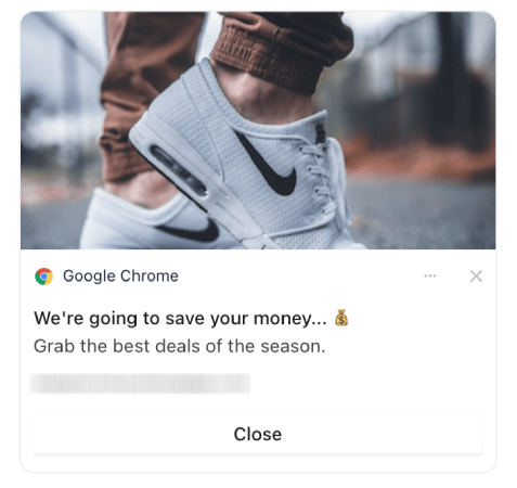 廢棄產品瀏覽 Shopify 通知