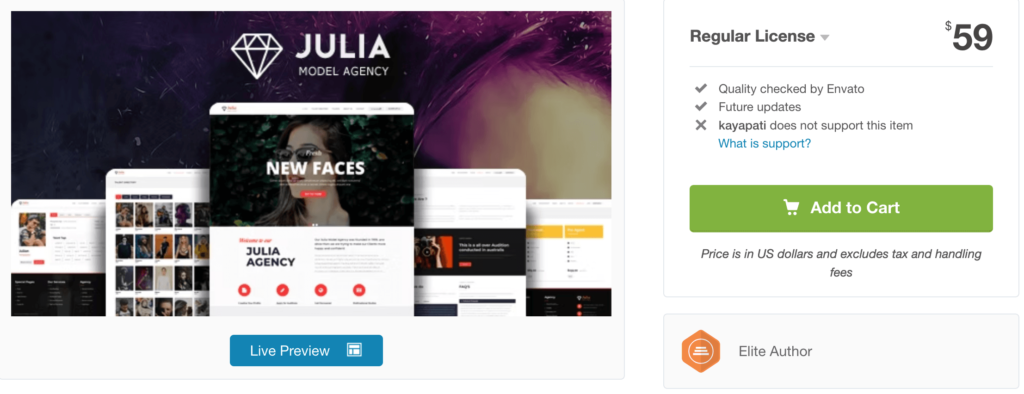 tema bloco julia