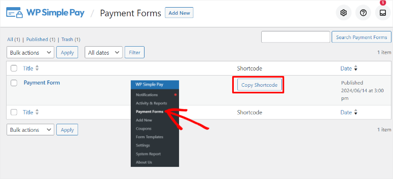 wp-simple-pay-add-form-with-shortcode - IsItWP - Detector de temas de WordPress gratuito wp simple pay add form with shortcode