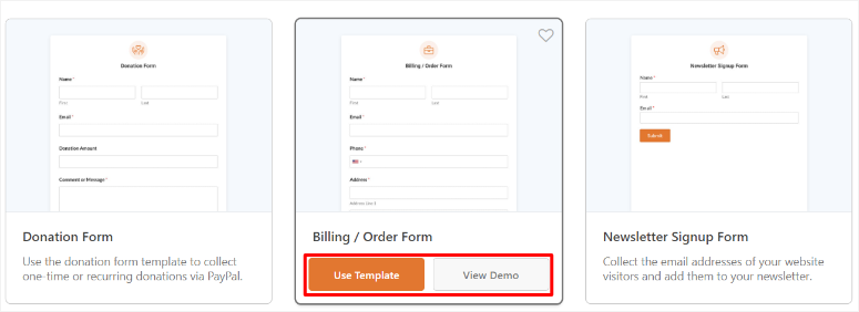 wpforms-billing-form-template - IsItWP - Detector de temas gratuito de WordPress wpforms billing form template
