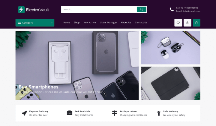 11 migliori temi WordPress con intestazione fissa (gratuiti e premium) per migliorare la navigazione del tuo sito web 3 electrovault 83013