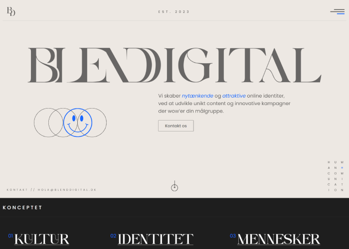 23 belos exemplos de sites criados com Elementor 16 Blendigital