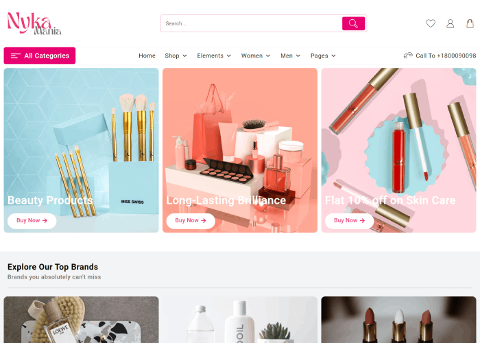 23 belos exemplos de sites criados com Elementor 3 Nyka maina