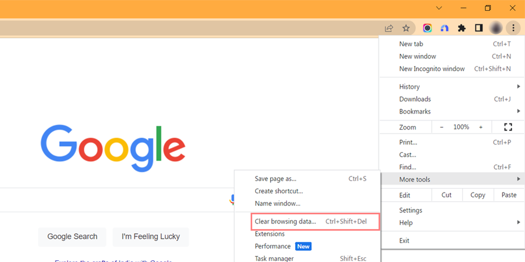 Comment réparer ERR_TUNNEL_CONNECTION_FAILED rapidement ? 11 Clear Browsing Data
