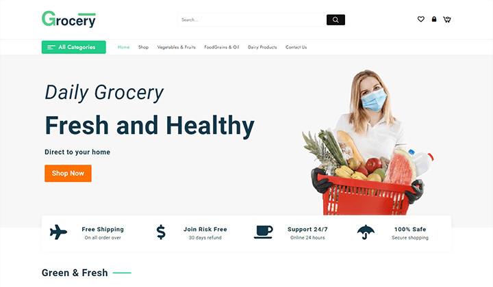Satışları Artıracak En İyi 11 Genel Mağaza Web Sitesi Şablonu 2024 2 Shop Mania offers the best general store website templates that help you boot sales.