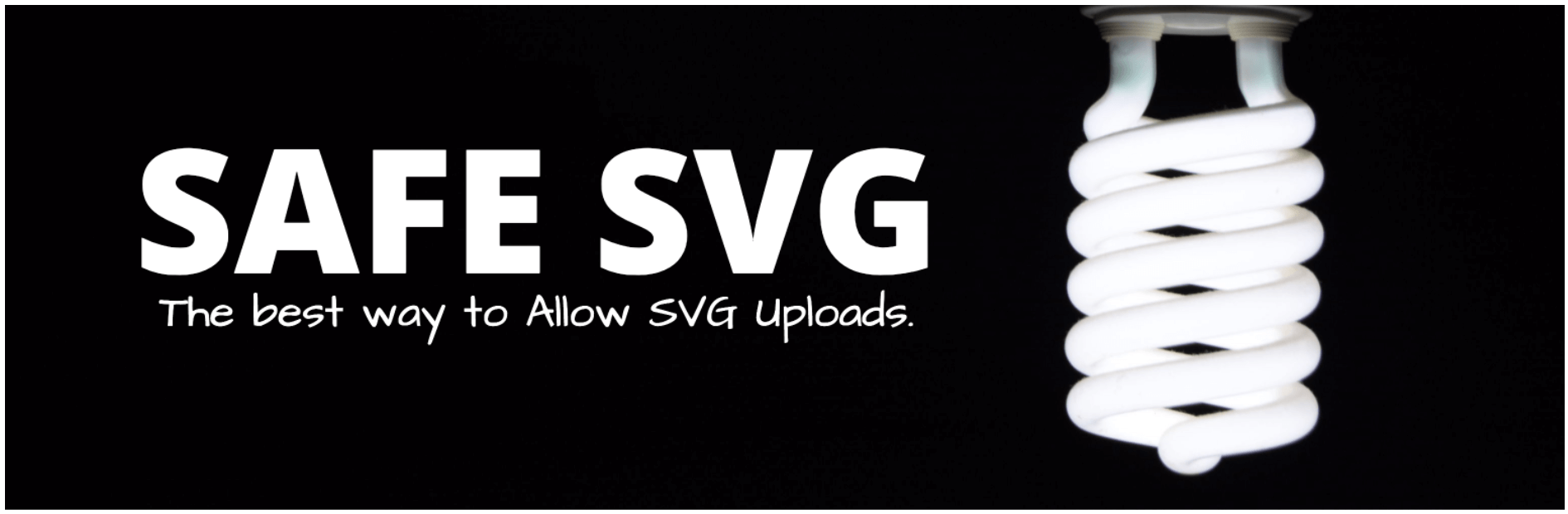 Le plugin Safe SVG.