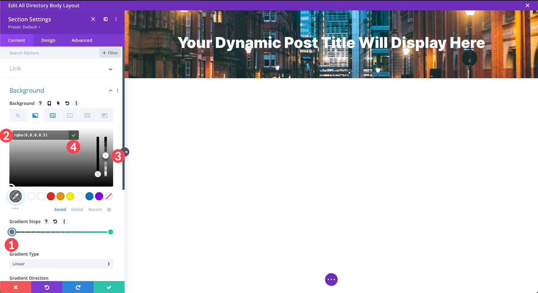 degrade durağını düzenle