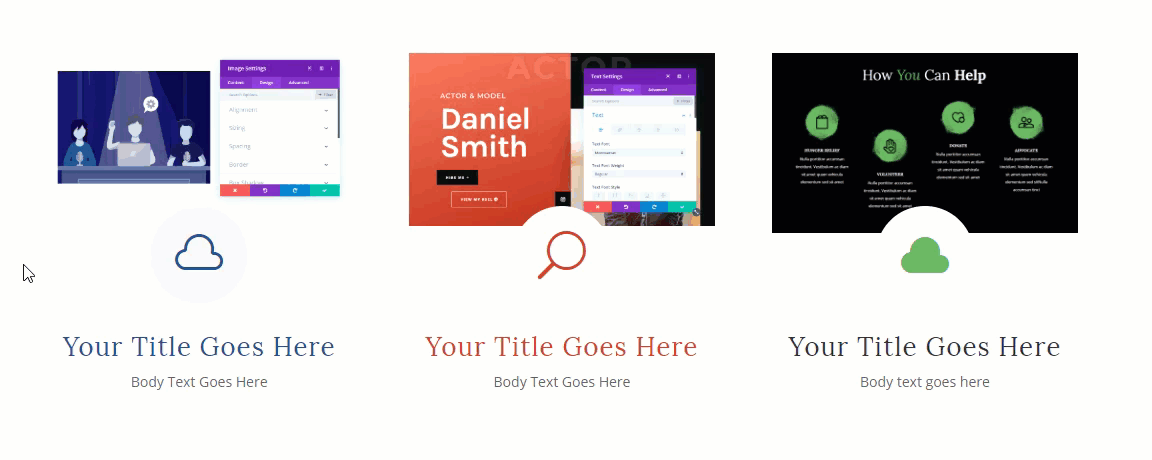 gif animado al pasar el mouse