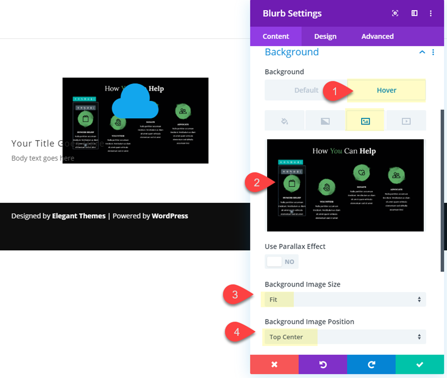 gif animado al pasar el mouse