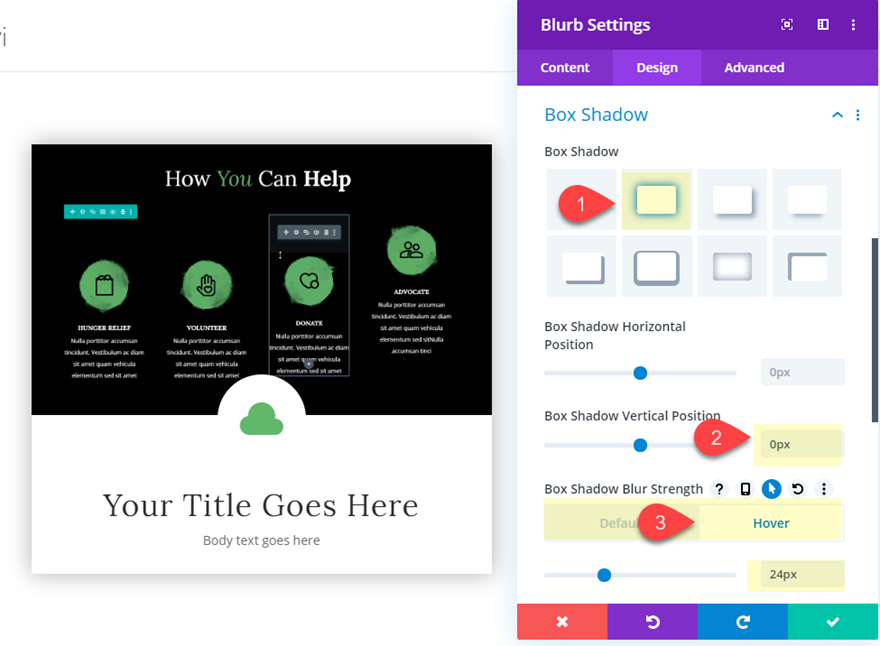 gif animado al pasar el mouse