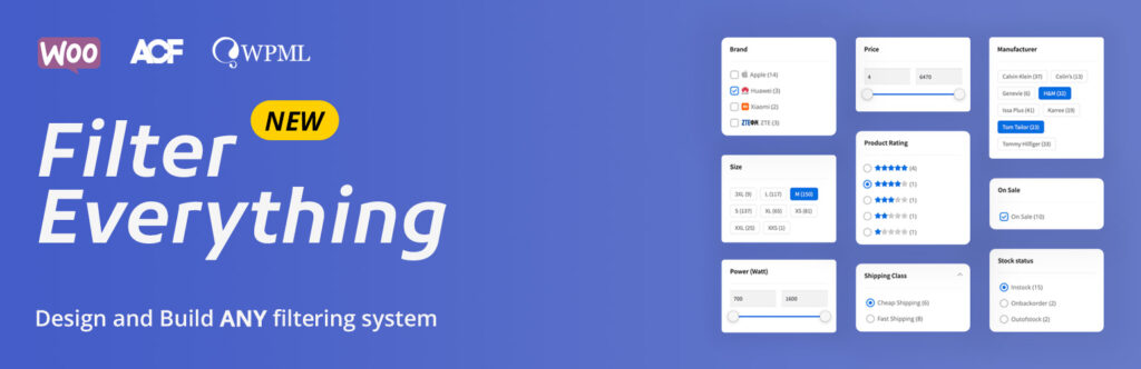 7 個最佳 WooCommerce 產品過濾器外掛程式 9 Filter everything product filter
