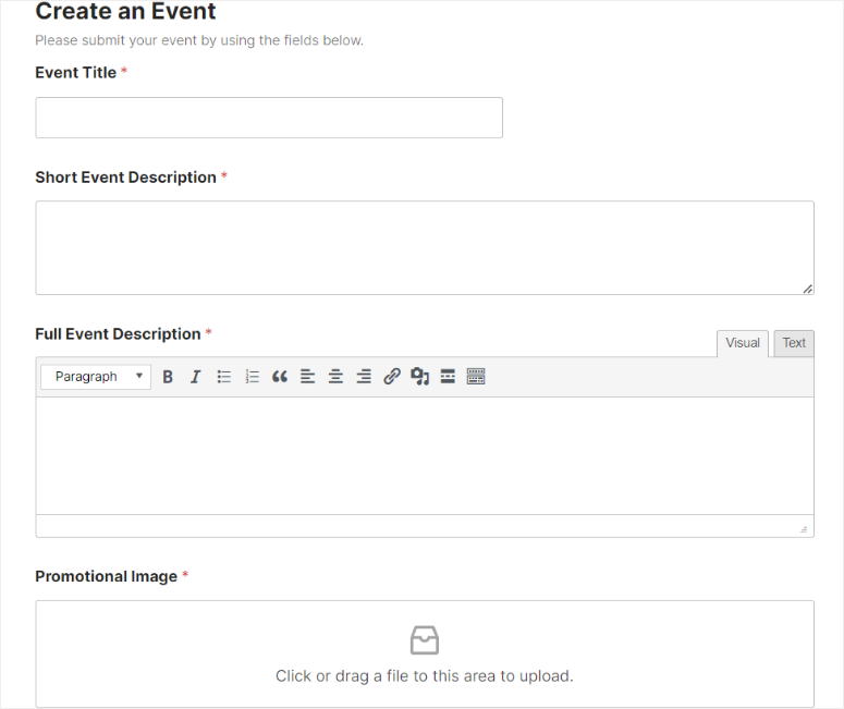 wpforms-event-form-sample - IsItWP - Detector gratuit de teme WordPress wpforms event form sample