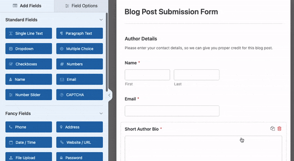 Șablon de trimitere WPForms - IsItWP - Detector de teme WordPress gratuit WPForms post submission template