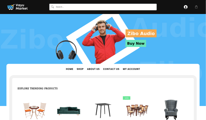 2024 年可促進銷售的 12 個最佳 Dropshipping WordPress 主題 5 vayu market 3313