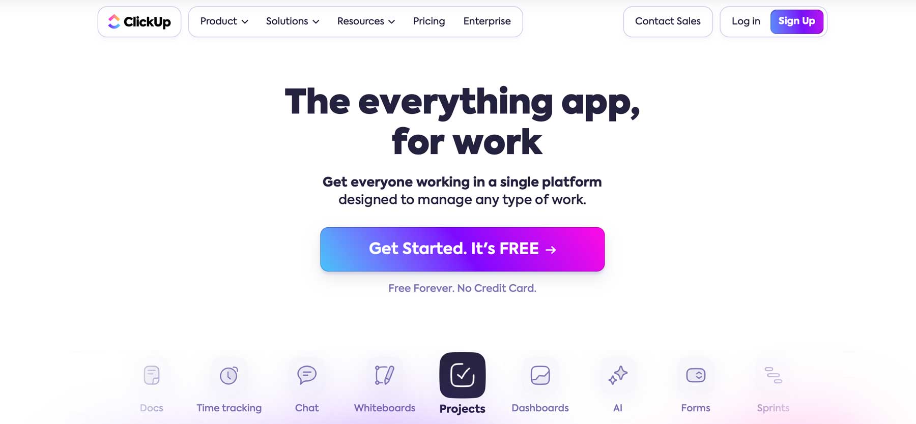 ClickUp 项目管理软件