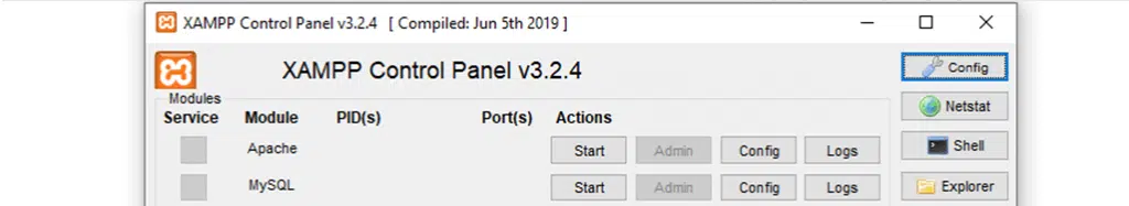 「MySQL が予期せずシャットダウンしました」XAMPP エラーを修正する方法? 8 Using XAMPP netstat tool